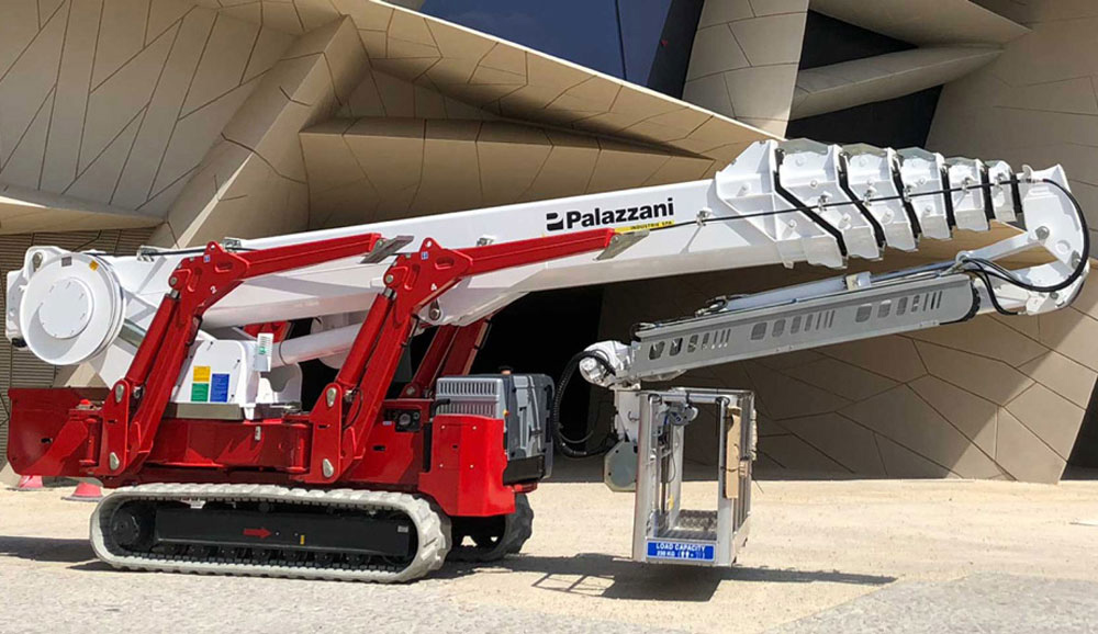 Palazzani is manufacturers of spider and aerial platforms