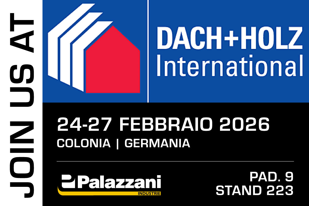 Palazzani Industrie partecipa alla fiera Dach+Holz